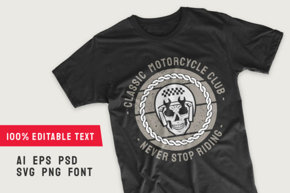 A Brand Designer’s Take on the Classic Motorcycle Club T-shirt Graphics