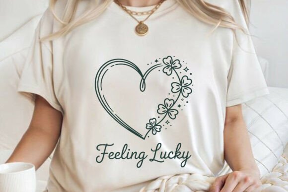 A Designer's Review: The Feeling Lucky Heart Shamrocks Graphic