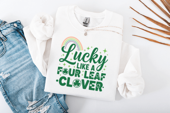 A Graphics Review of the Lucky Four Leaf Clover T-Shirt Design