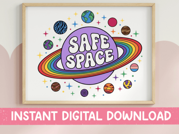 A Retro Solar System SVG: Testing Graphics for T-Shirt Designs