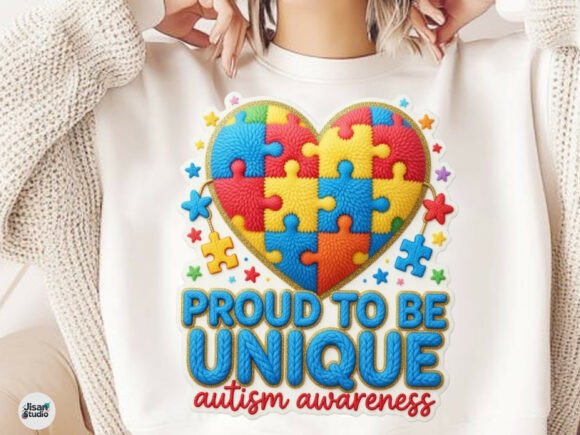A Review of the Autism Awareness Yarn Patch Graphic