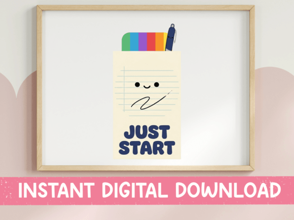 A Review of the Just Start Cute Notepad SVG Graphics for T-Shirt Designs