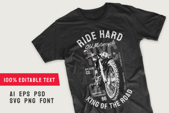 A Ride Hard Vintage Graphics Review for Crafters