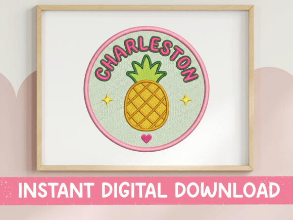 Charleston Pineapple Patch SVG for Premium Merchandise Graphics