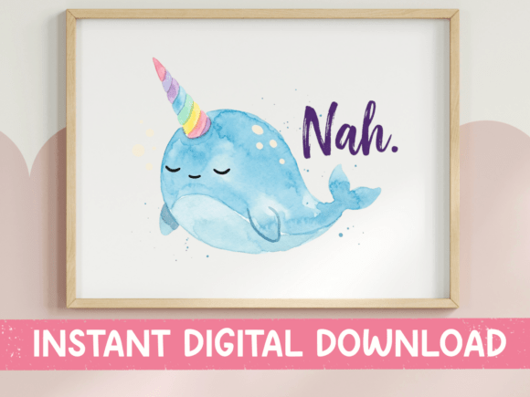 Evaluating Narwhal Nah Graphics for T-Shirt Designs & Branding