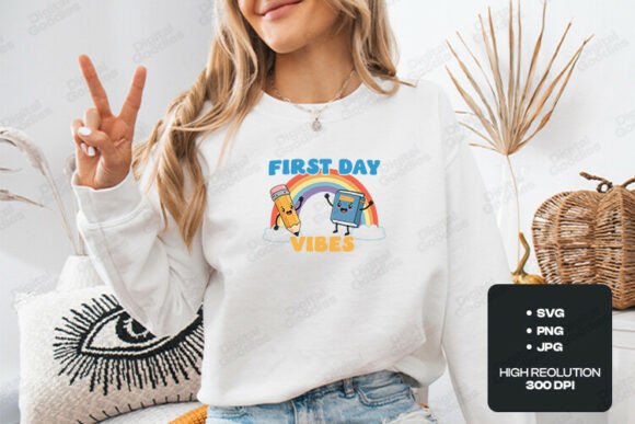 First Day Vibes Cute School Graphic: A Brand Designer’s Review for Packaging & Graphics