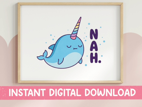 Narwhal Nah SVG: A Designer's Look at a Playful Embroidery Asset