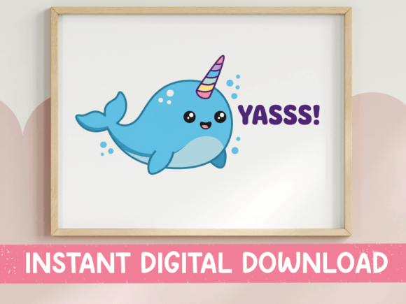 Narwhal Yasss SVG: A Designer’s Hands-On Review